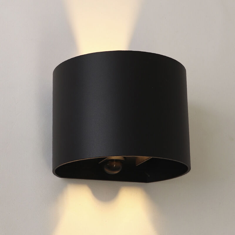 Up down Wandleuchte mit Bewegungssensor, Dion, 6W, 2700K LED, IP65