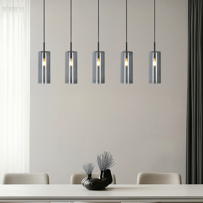 Moderne Pendelleuchte Grau, Gaya