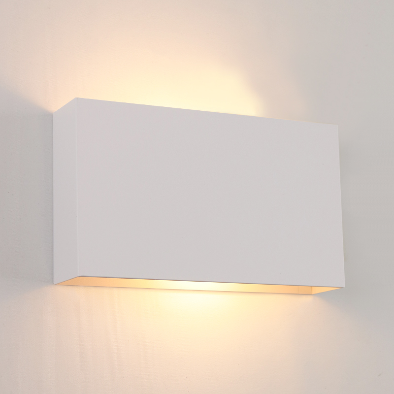 Moderne Wandleuchte Weiß, Perry