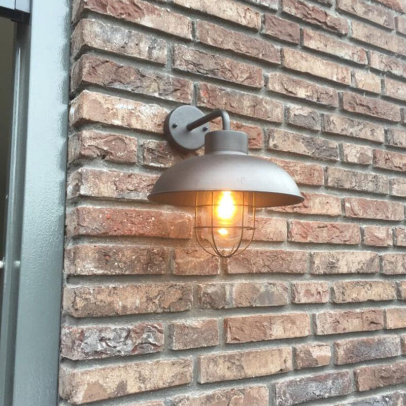 Industrielle Außenleuchte Schwarz, Jaymiley, IP44