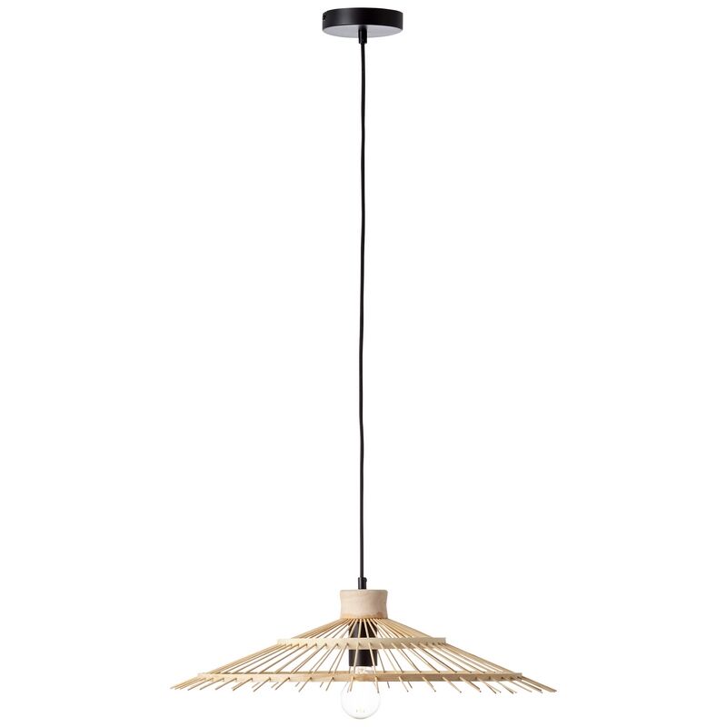 Holz Pendelleuchte Schwarz, Idris