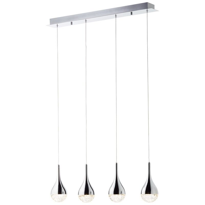 Antik Pendelleuchte Chrom, Emma, 5W, 3000K LED