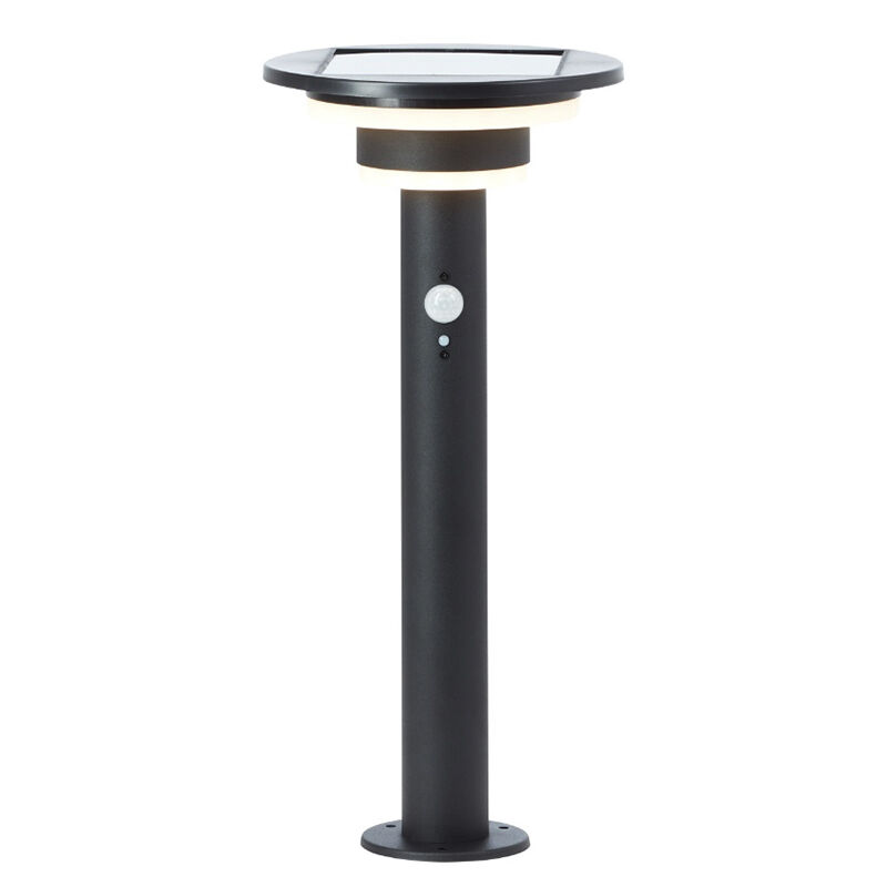 Moderne Solar Wegeleuchte Schwarz, Lonneke, 3W, 3000K LED, IP44