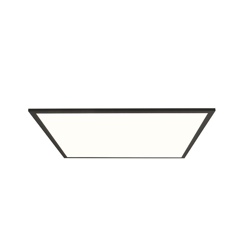 Moderne LED Panel Deckenleuchte Schwarz, Bojan, 40W, 4000K LED