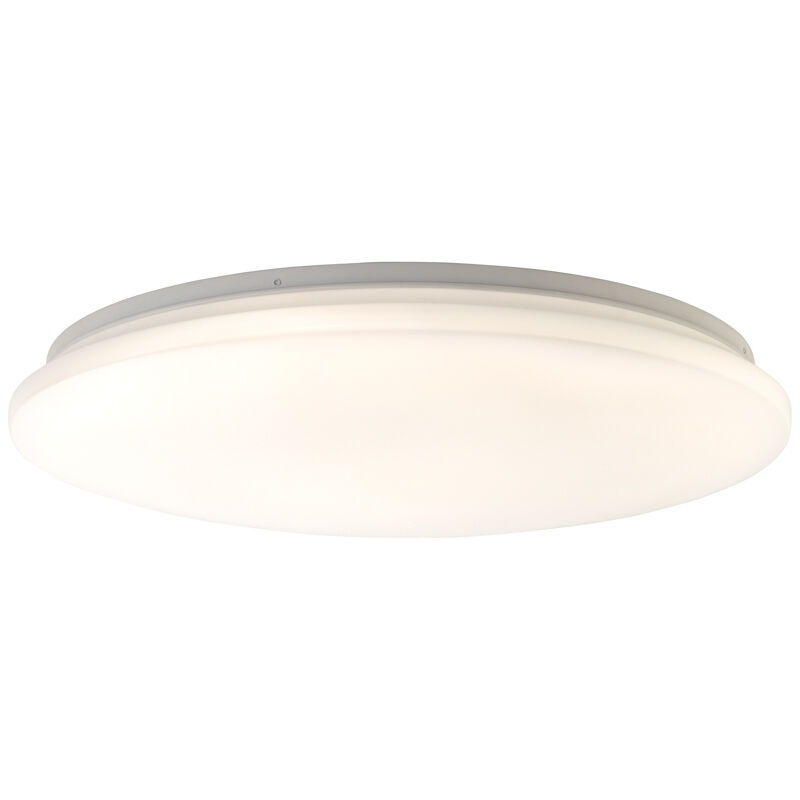 Kunststoff Deckenlampe Weiß, Julie, 36W, warm- bis kaltweiß einstellbare LED, mit Fernbedienung