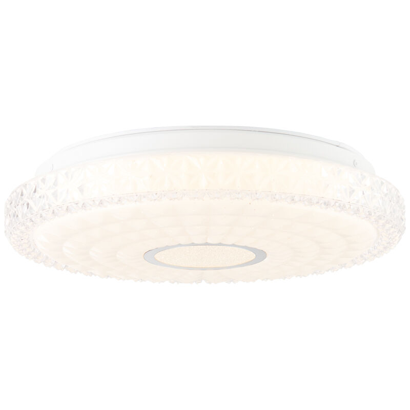 Design Deckenlampe Chrom, Jenine, 12W, 3000K LED