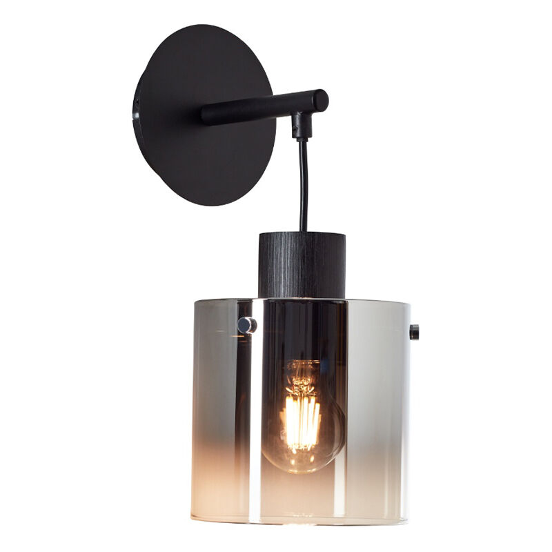 Design Wandleuchte Schwarz, Sheryl