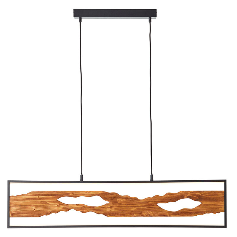 Landhaus Pendelleuchte Esszimmer Braun, Raynor, 20W, 3000K LED