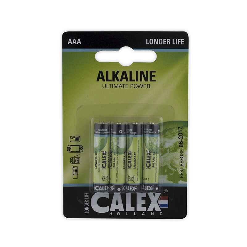 4er-Pack AAA Batterie