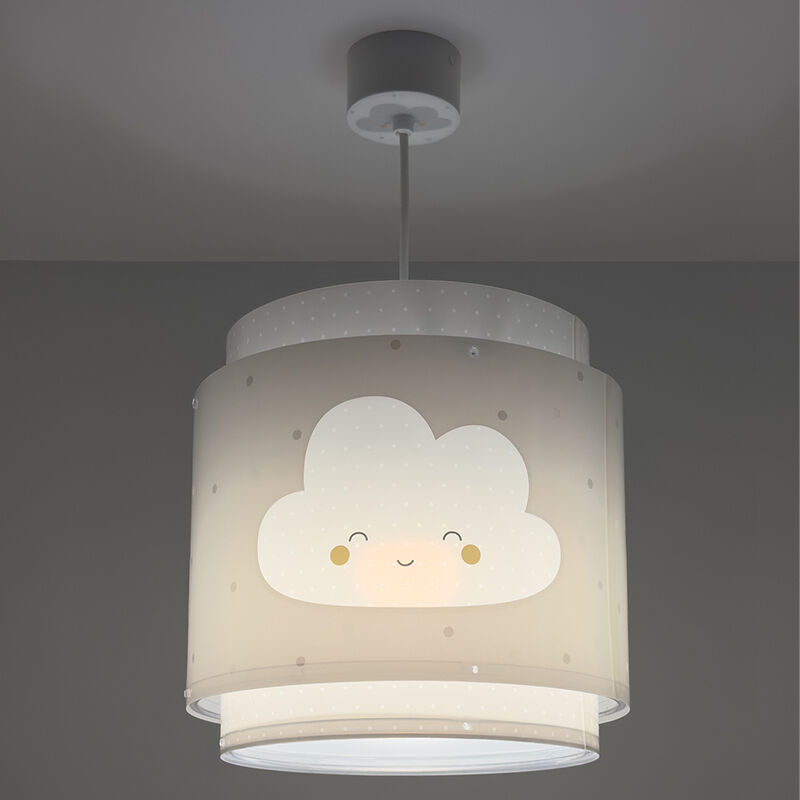 Graue Kinderzimmer Pendelleuchte Kunststoff, Dreams