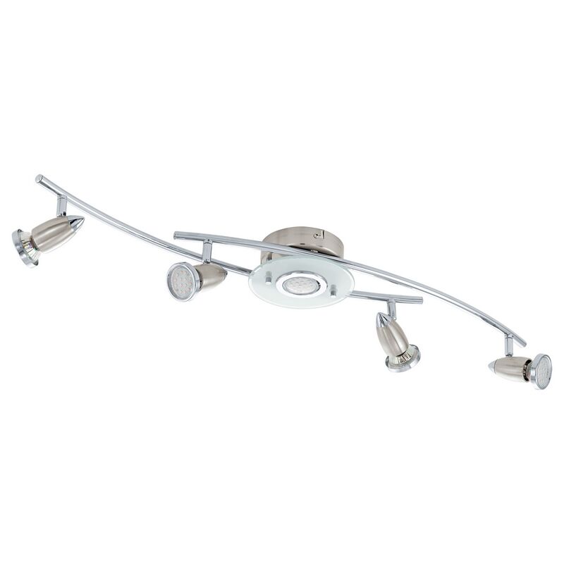 Chrom Deckenlampe Stahl, Yorben