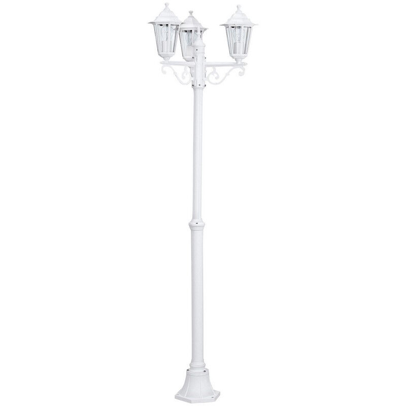 Weiße antik Außenleuchte Aluminium, Alieke, IP44