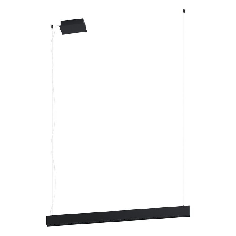 Schwarze moderne Pendelleuchte Stahl, Varun, 31W, 3000K LED