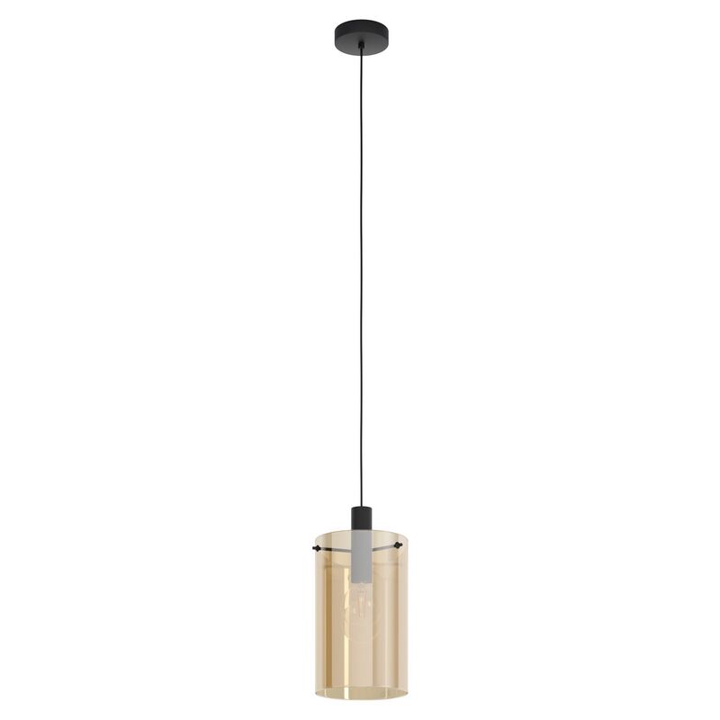 Bernstein moderne Pendelleuchte Glas, Ritesh