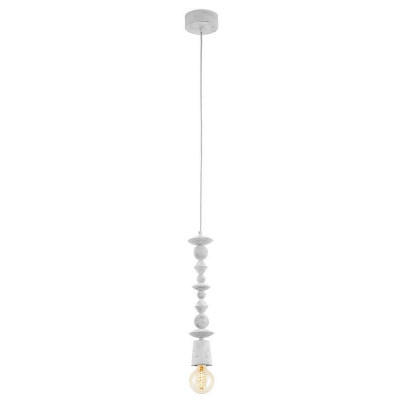 Holz Pendelleuchte Weiß, Abel