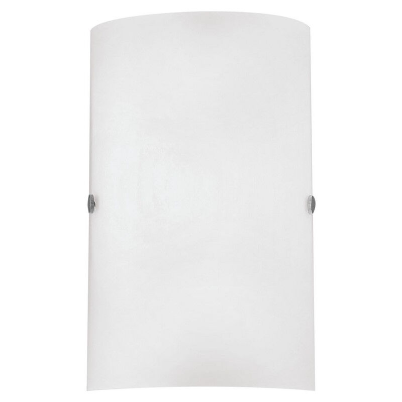 Nickel Wandleuchte Glas, Ciuda