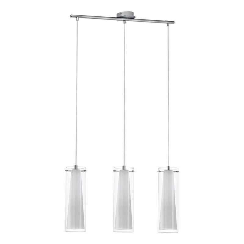 Chrom moderne Pendelleuchte Glas, Barceno