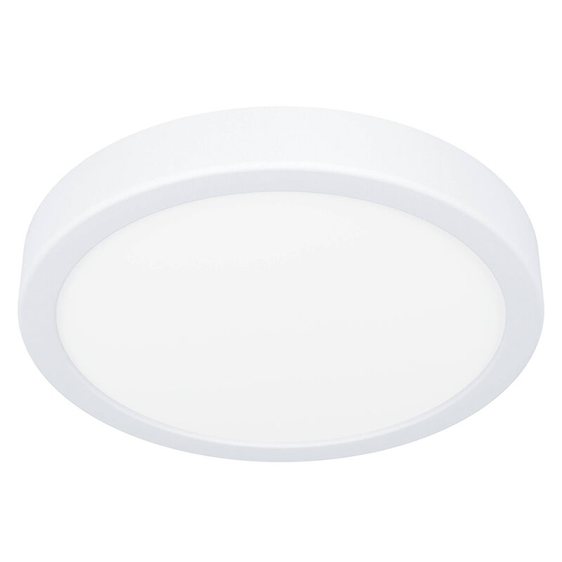 Weiße Badezimmer Deckenleuchte Kunststoff, Geraldo, 17W, 3000K LED, IP44
