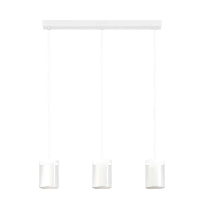 Weiße moderne Smart Pendelleuchte Glas, Stern, 3,7W, RGBW LED