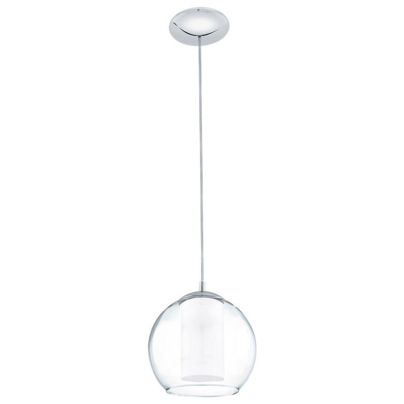 Chrom design Pendelleuchte Glas, Silvijn