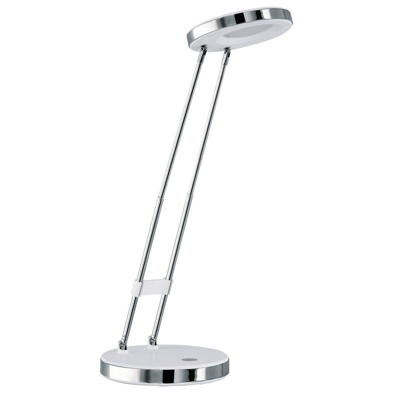 Weiße moderne Schreibtischlampe Kunststoff, Arie, 3W, 3000K LED, mit Schalter