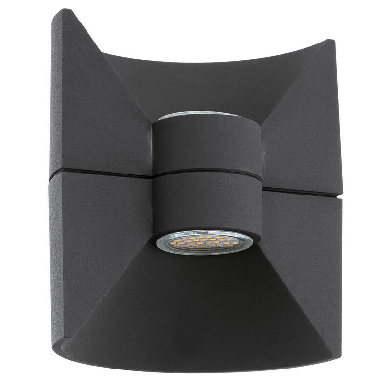 Anthrazit moderne Außenleuchte Aluminium, Josefina, 3W, 3000K LED, IP44