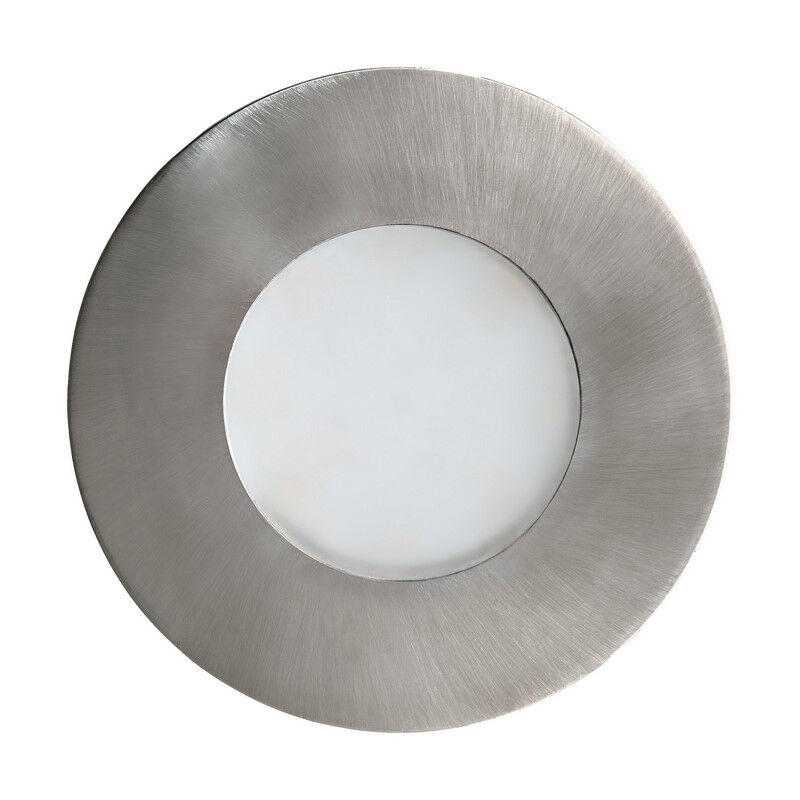 Silberne Einbaustrahler Glas, Margarita, IP65