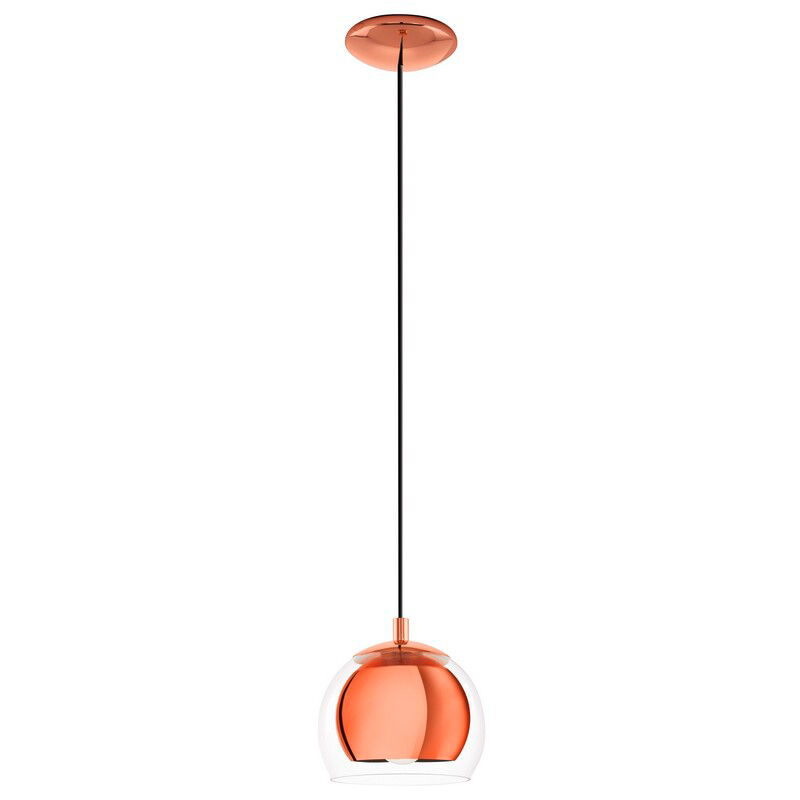 Kupfer design Pendelleuchte Glas, Iroma