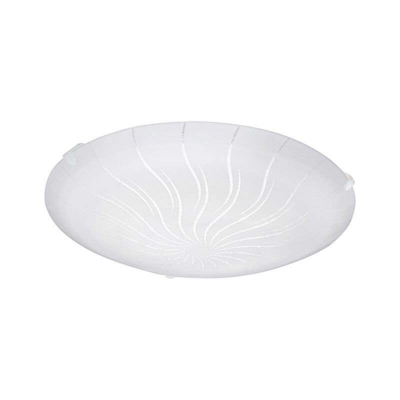 Weiße Deckenleuchte Glas, Bennet, 11W, 3000K LED