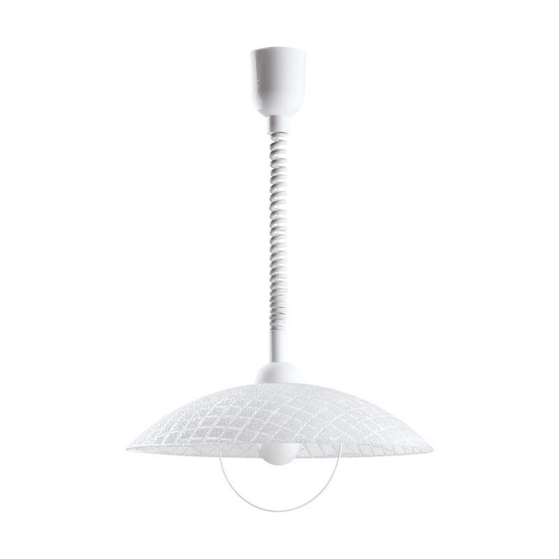 Weiße moderne Pendelleuchte Glas, Broer