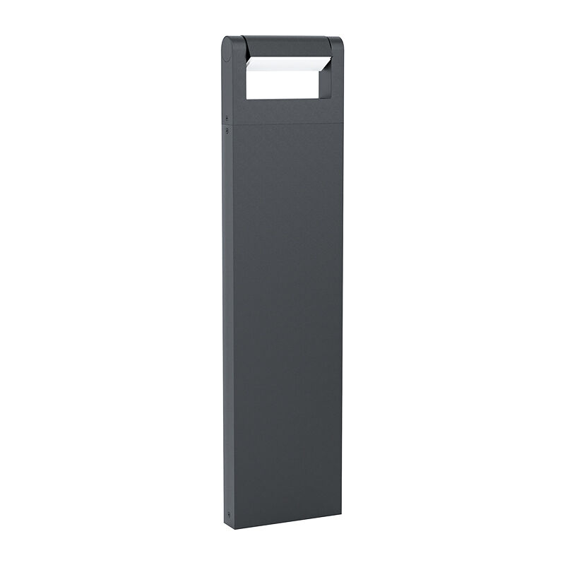 Schwarze moderne Außenleuchte Aluminium, Kawa, 4,8W, 3000K LED, IP44