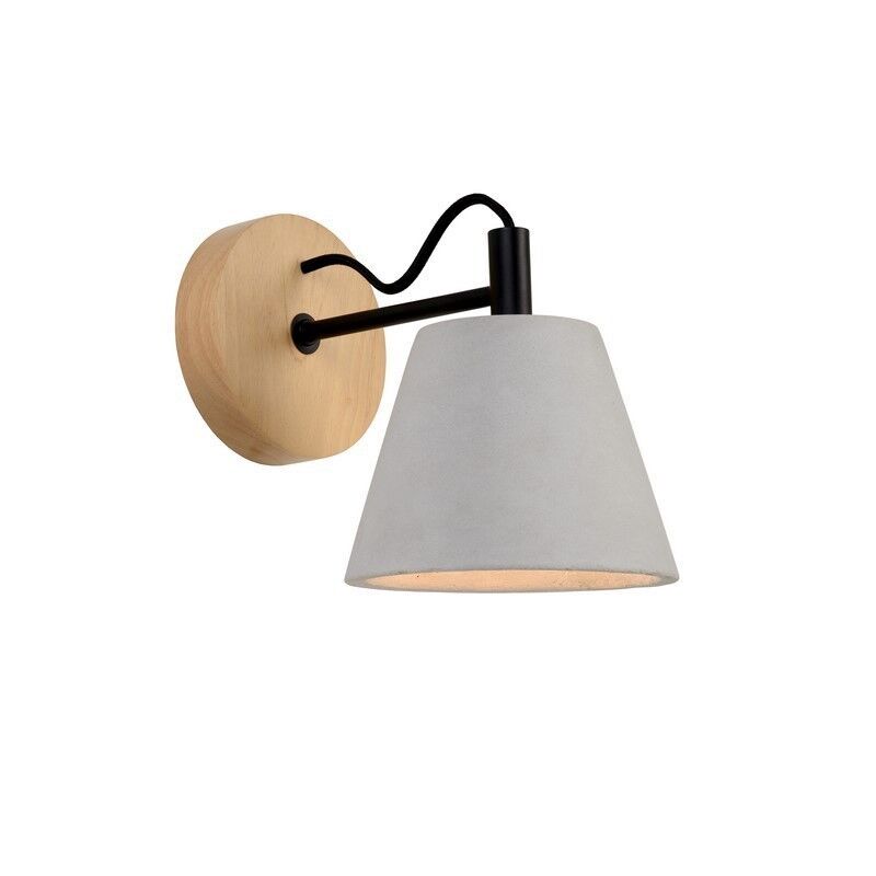 Beton Wandleuchte Taupe, Possio