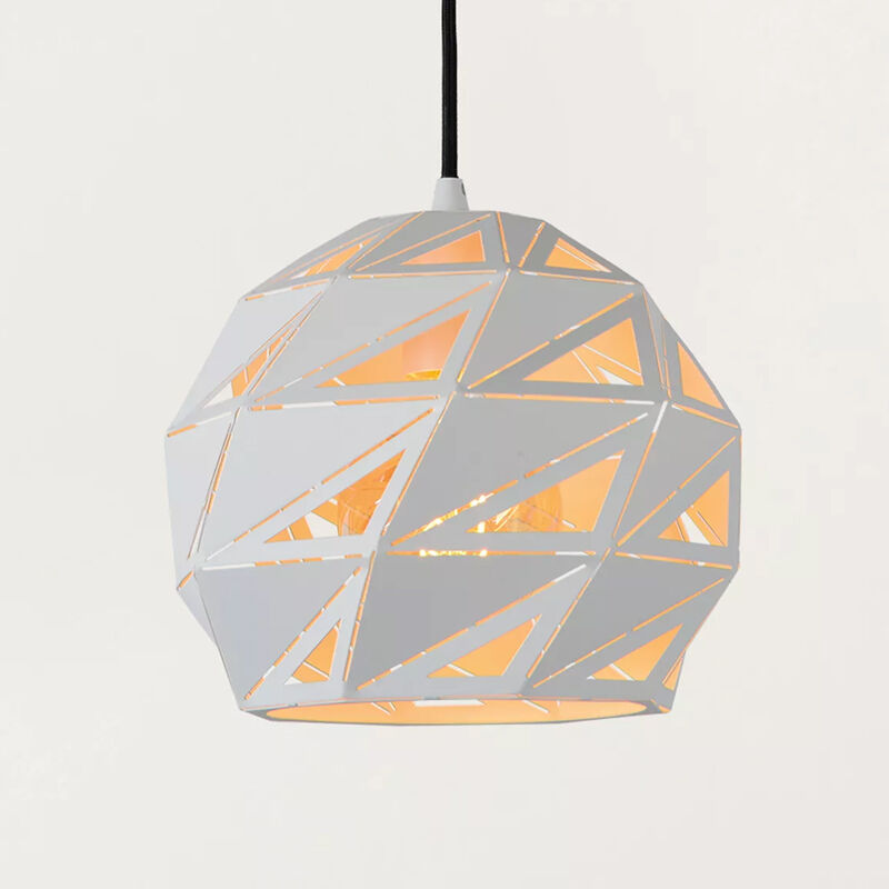 Weiße Pendelleuchte Modern, Malunga