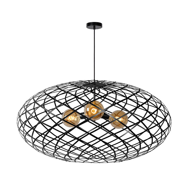 Schwarze Pendelleuchte Modern, Wolfram