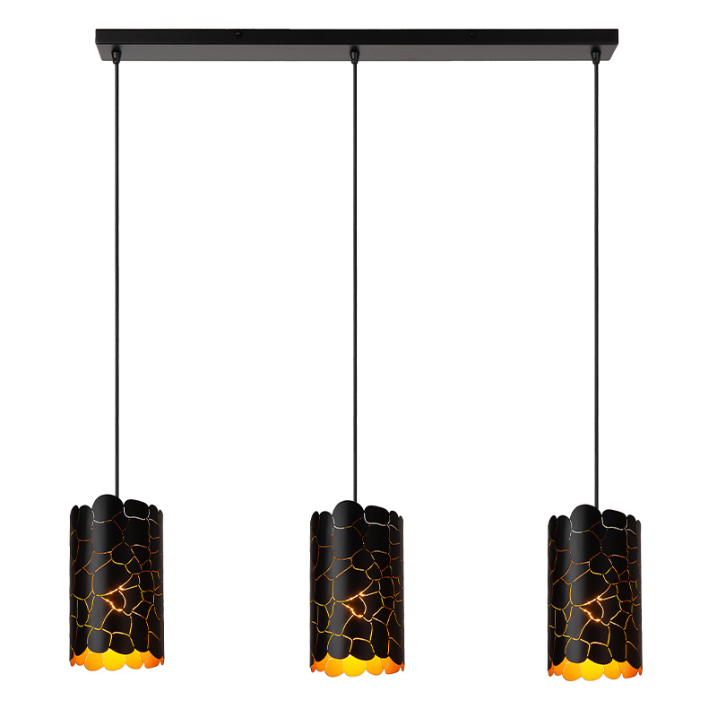 Schwarze Pendelleuchte Modern, Almelo