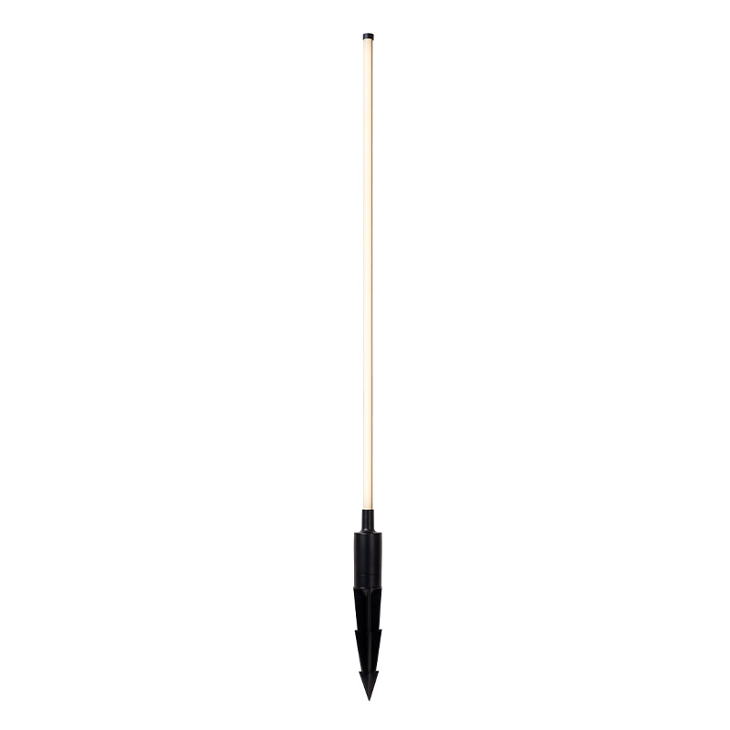 Schwarze Außenstrahler Modern, Lornex, 6W, 3000K LED, IP54
