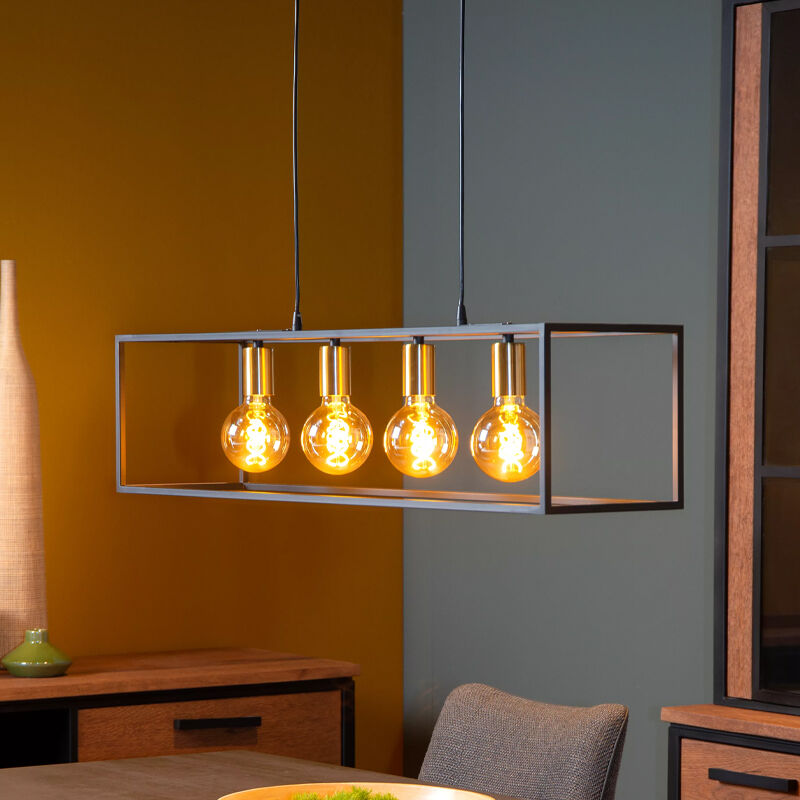 Goldene Pendelleuchte Modern, Ruben