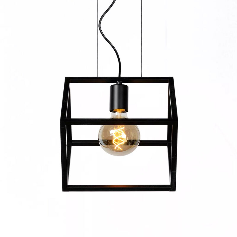 Schwarze Pendelleuchte Modern, Fabian