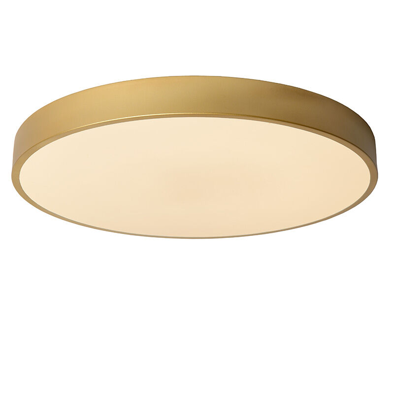 Goldene Deckenlampe Modern, Unar, 36W, 2700K LED, 3-stufig dimmbar