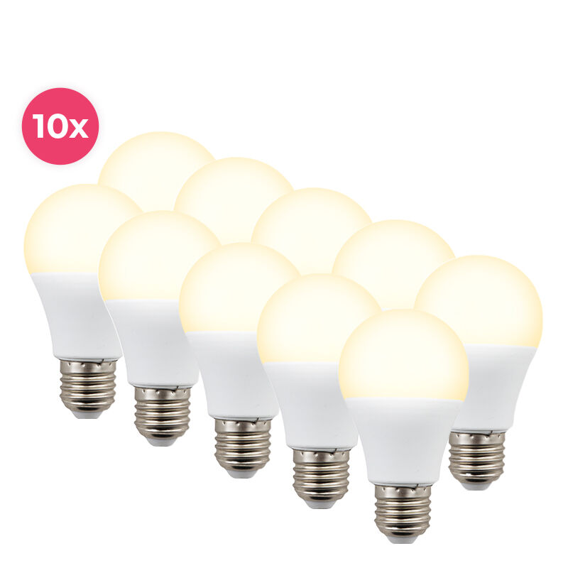 10er Pack Cenor E27 A60 LED Lampe warmweiß, 8,5W