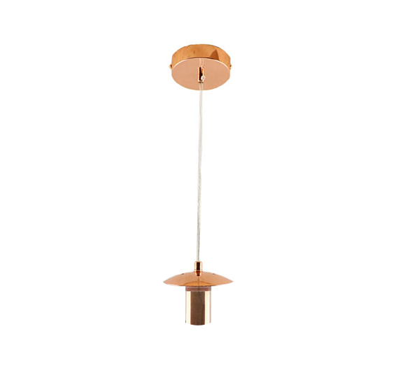 Metall Pendelleuchte ohne Schirm Bronze, Minne