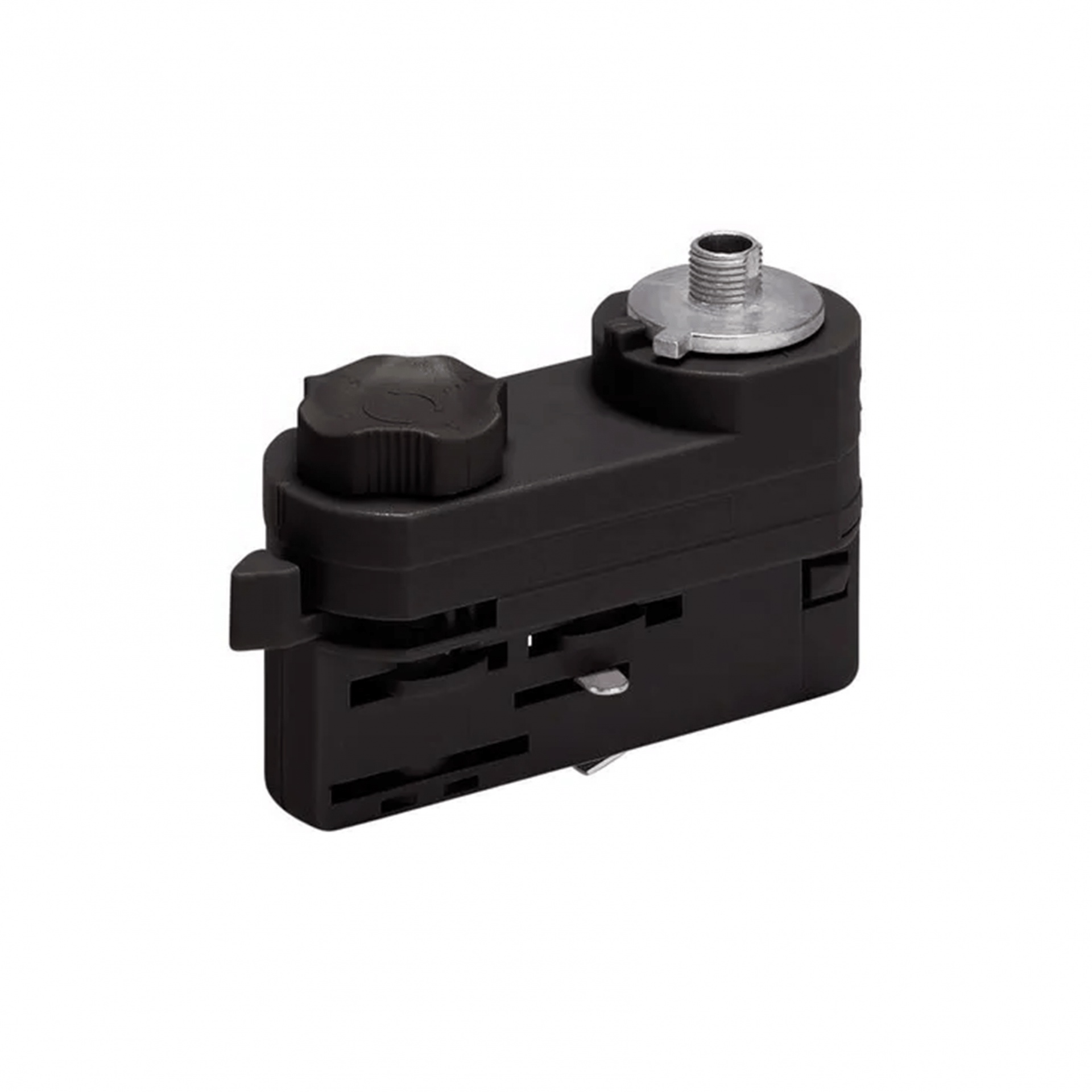 Pendeladapter für 3-Phasen-Schienenbeleuchtung, schwarz, Pro