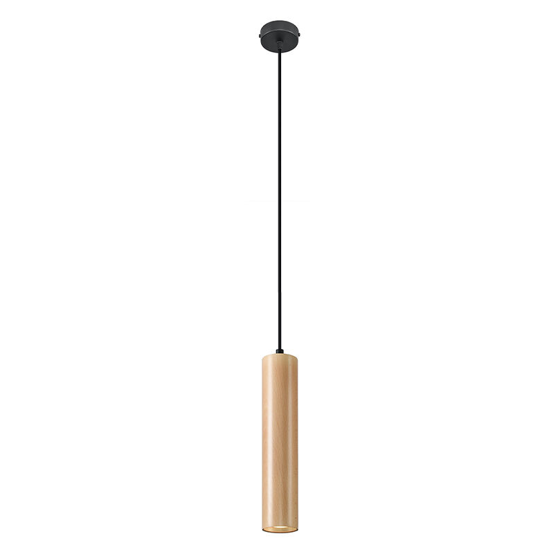 Holz Pendelleuchte Braun, Francina