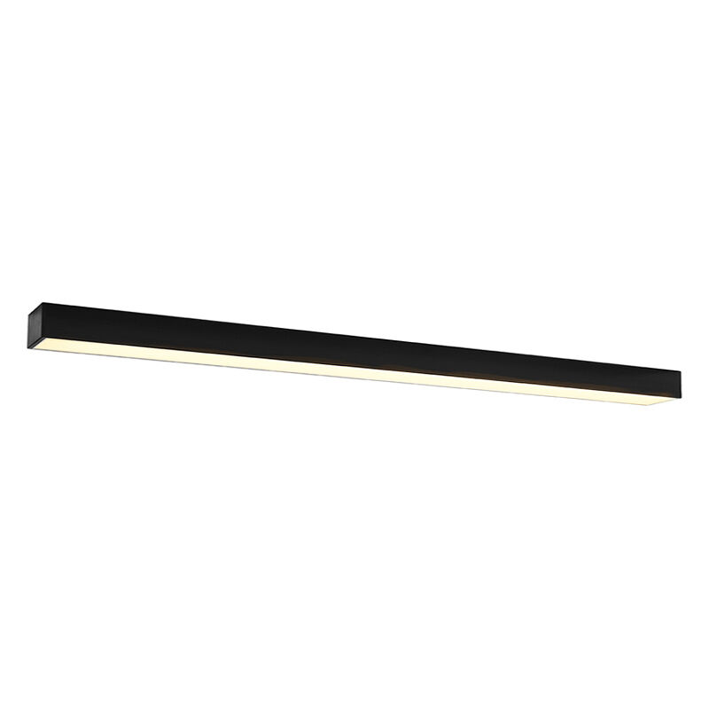 Aluminium Deckenleuchte Schwarz, Mascha, 48W, 3000K LED