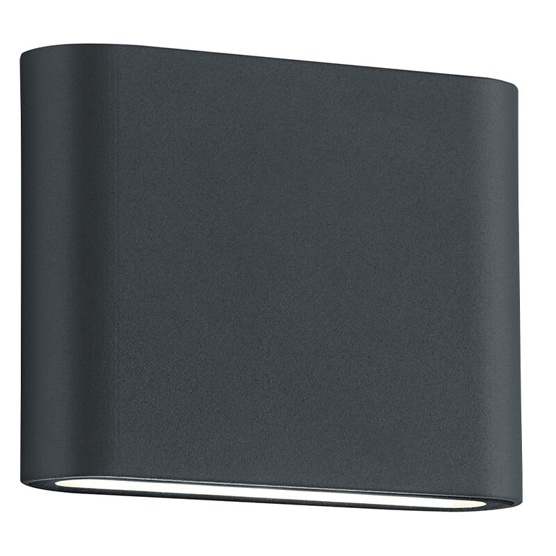 Anthrazit Außenleuchte Modern, Bridlington, 2,5W, 3000K LED, IP54