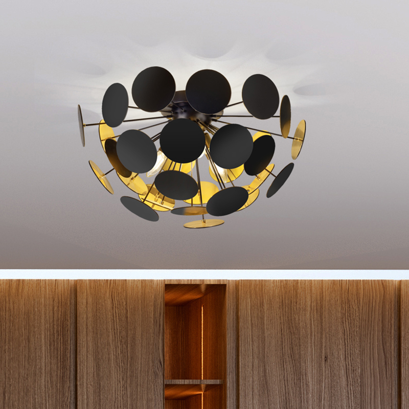 Schwarze Deckenlampe Modern, Xinhe