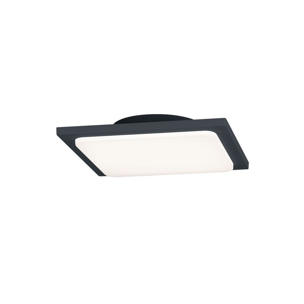Anthrazit Außenleuchte Aluminium, Elonzo, 18W, 3000K LED, IP54