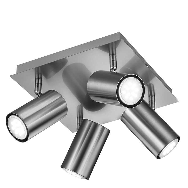 Nickel Deckenstrahler Modern, Kaso