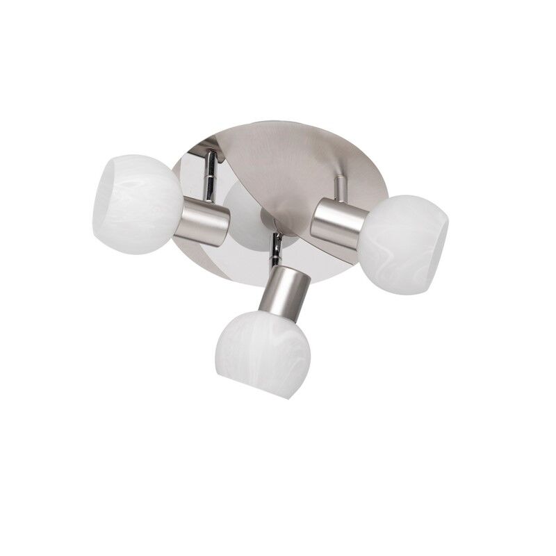 Nickel Deckenstrahler Modern, Benita