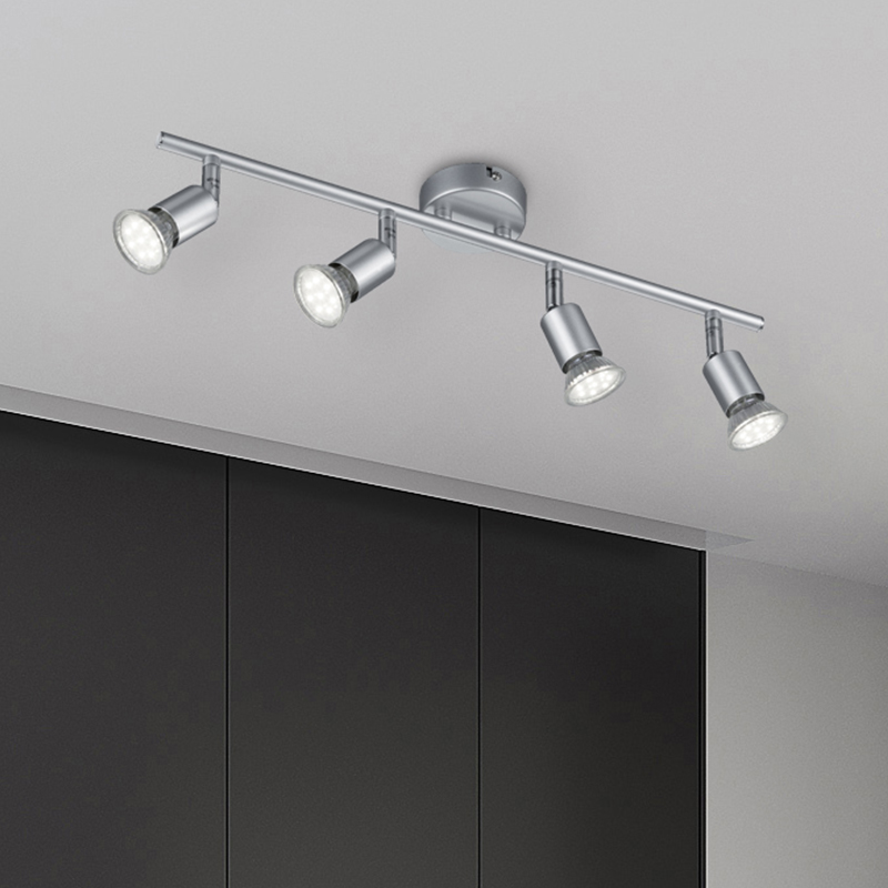 Silberne Deckenstrahler Modern, Belal
